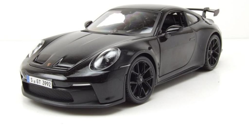 Maisto 31458SW Porsche 911 GT3 2023 schwarz 1:18 Produktbild 