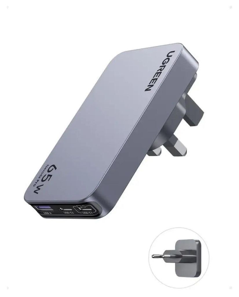 Caricabatterie da viaggio Ugreen Nexode Pro 65W GaN (25356) Immagine del prodotto 