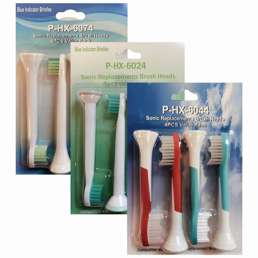 12er Set Ersatzbürstenköpfe für Philips Elektrische Produktbild 