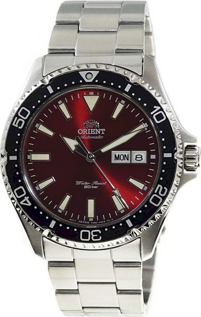 A close-up studio shot of a men's wristwatch.