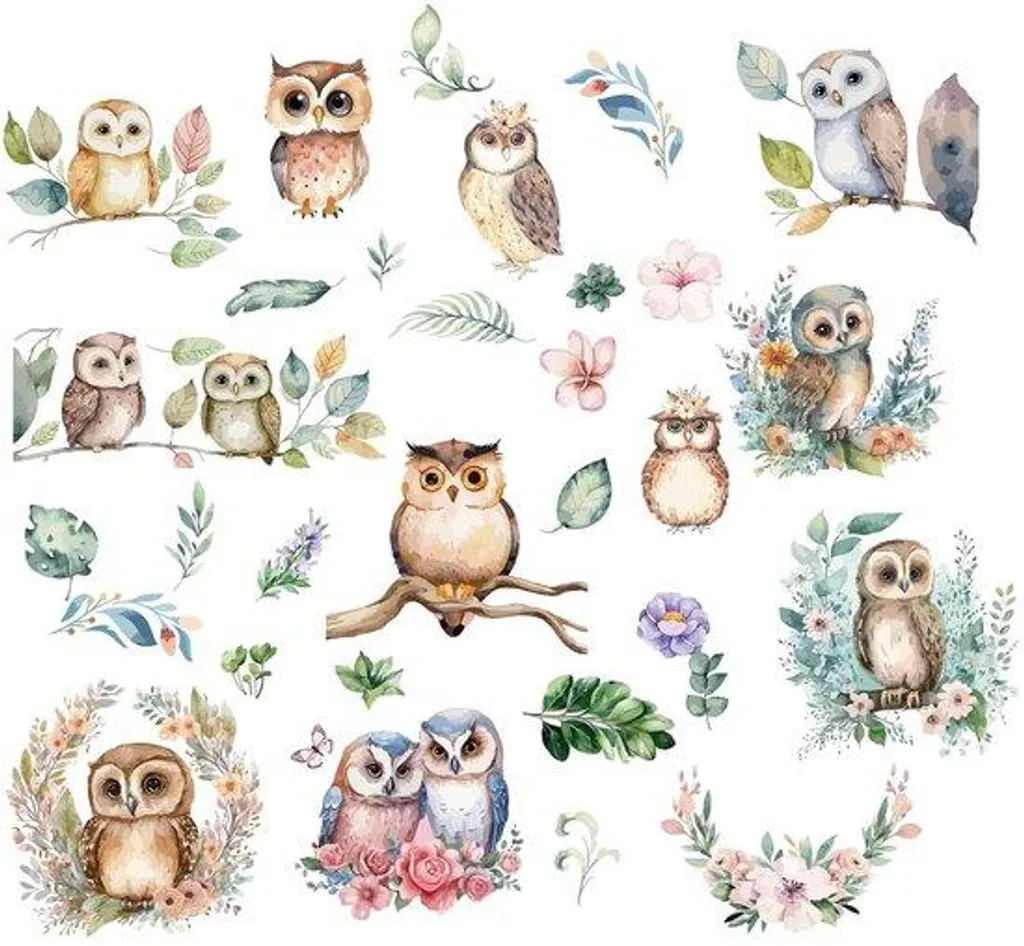 Décoration Hibou pour fenêtre : 8 modèles colorés et faciles à poser