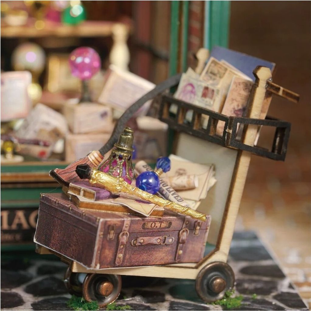 DIY Book Nook - Harry-Potter-Miniaturladen | Puzzle 3D | Produktbild 11