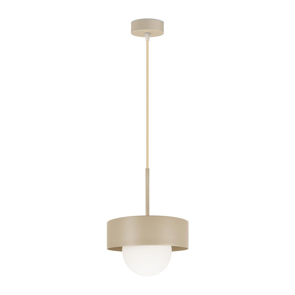 Luxolar - LED Pendelleuchte Beige-Grau G9 15W - Hängelampe Produktbild 