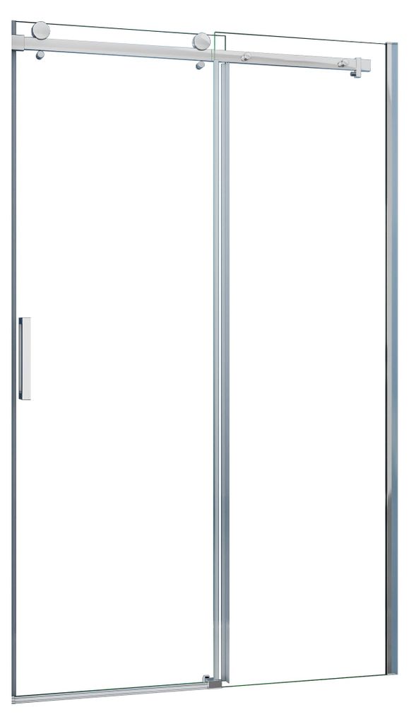AICA Schiebetür 120x195cm，8mm NANO ESG-Glas，Komplett Produktbild 