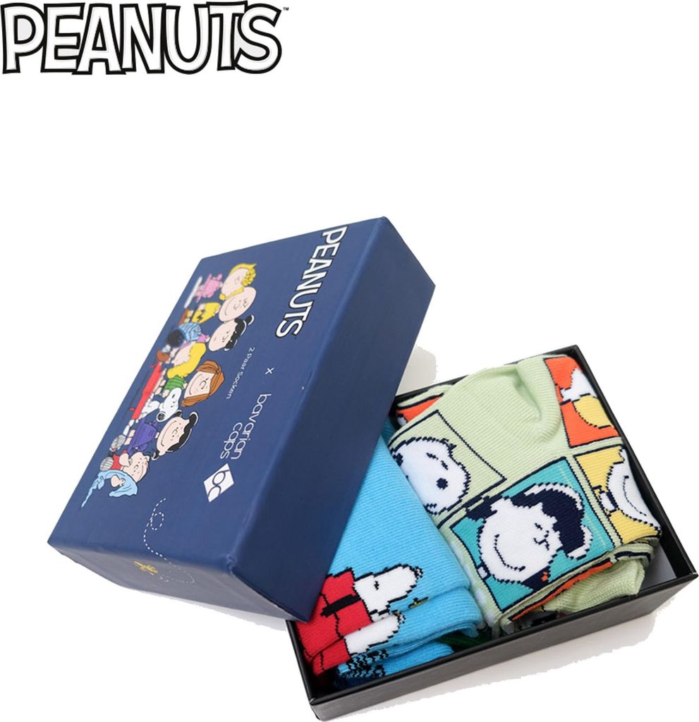 Bavarian Caps Sockenbox "Peanuts" 41-46