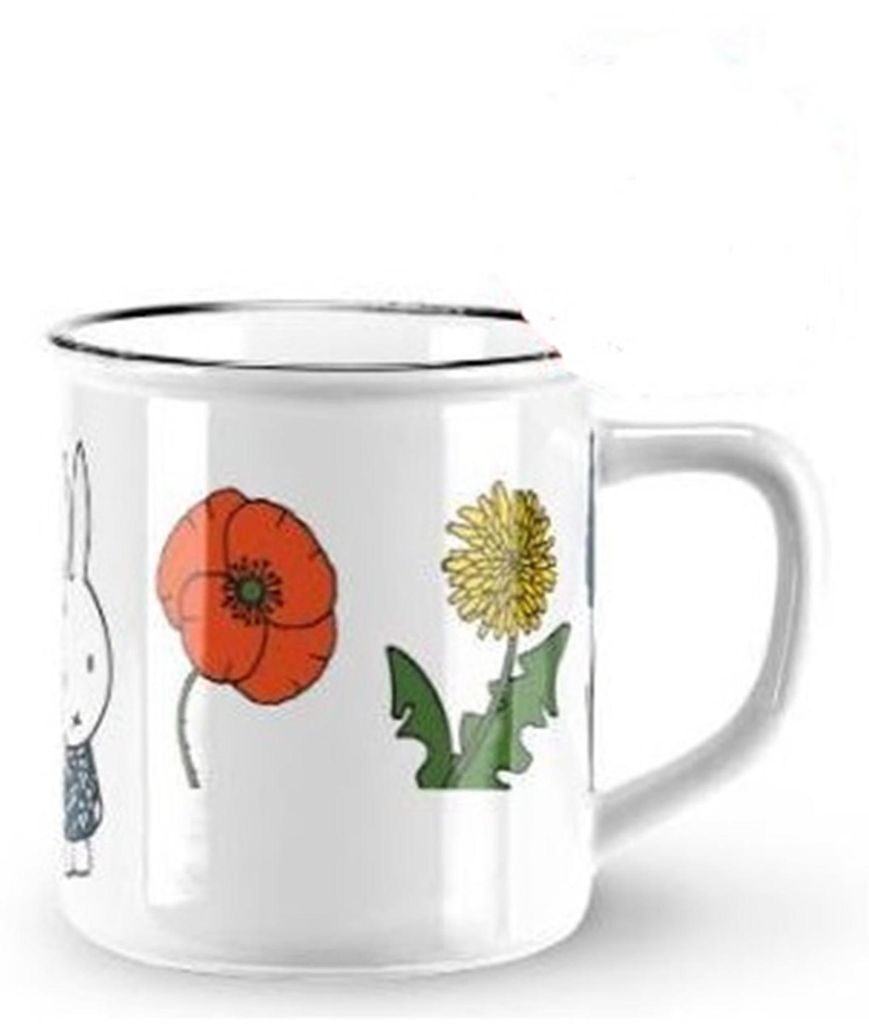 Miffy Tasse Blumen ø8xh7,5cm aus Keramik