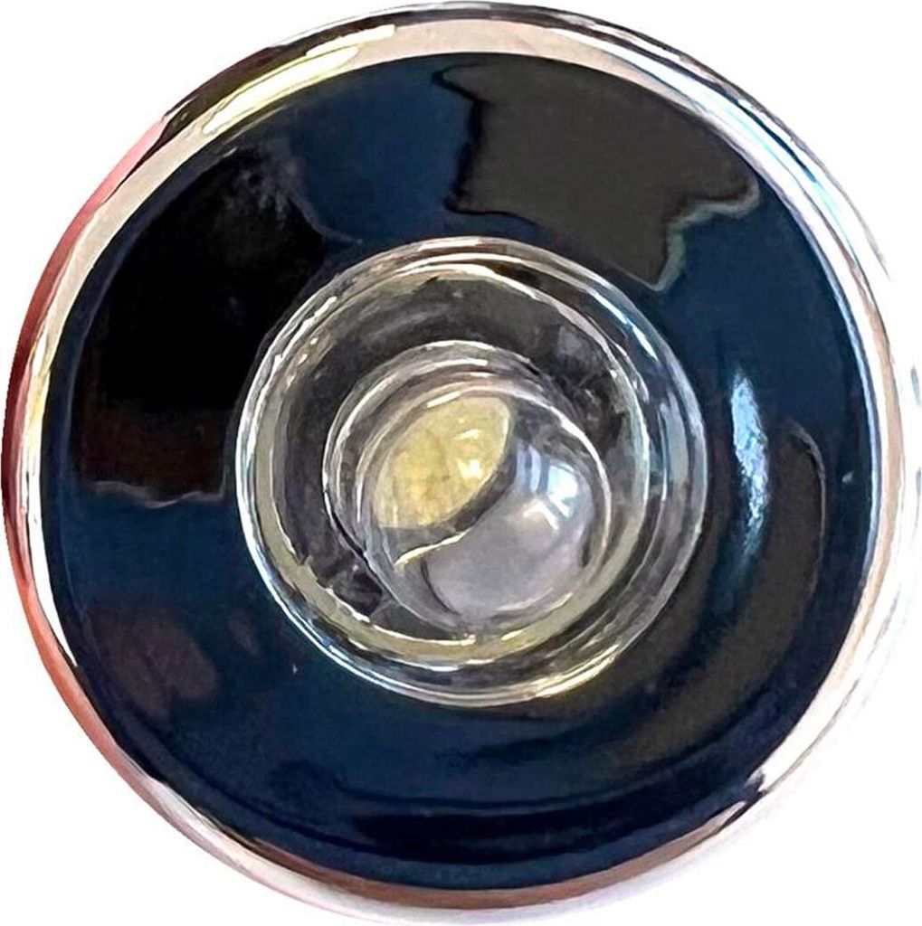 Einbaustrahler 12V Mini LED-Spot 50lm Leuchte Chrom für Wohnwagen, Wohnmobil