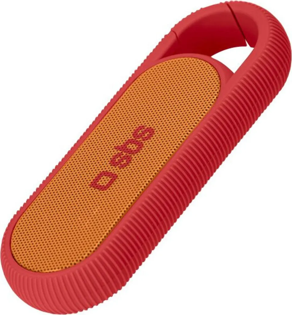 Altoparlante Bluetooth SBS Rosso: Audio Portatile e Design Italiano