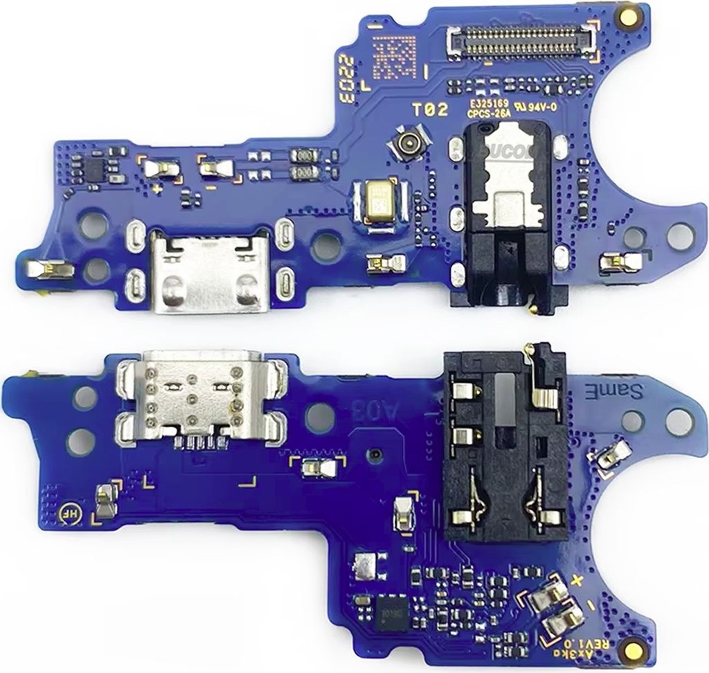 USB-C Lade Buchse Anschluss Platine Dock für Samsung Galaxy Smartphone Handy Samsung Galaxy USB-C Typ Ladebuchse Anschluss - Modell: A03