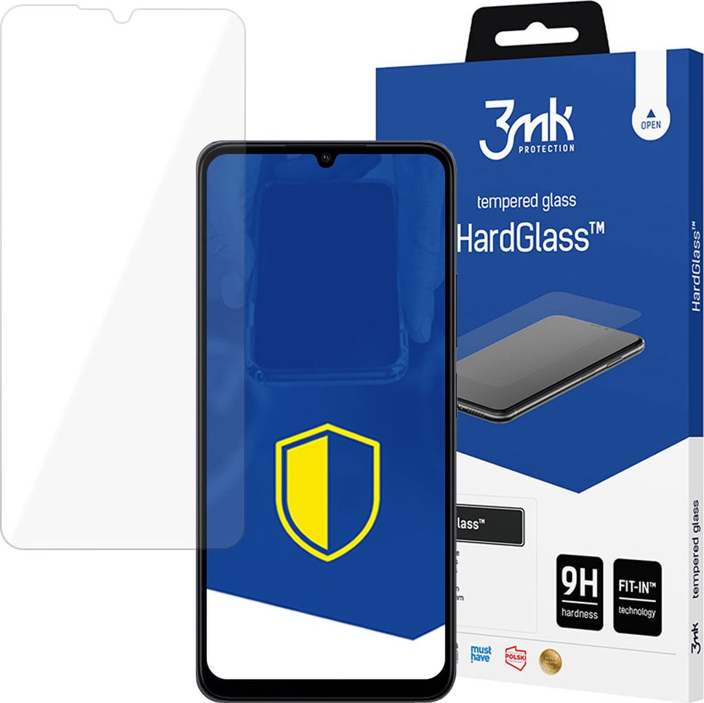 3mk Display Gehrtetes Glas HardGlass fr Xiaomi Redmi 13C / 13C 5G / POCO C65 0,3mm 9H