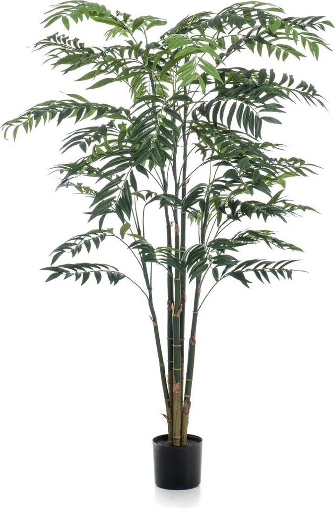 artplants.de Deko Bambuspalme Meriel, 195cm - Kunststoff Palme