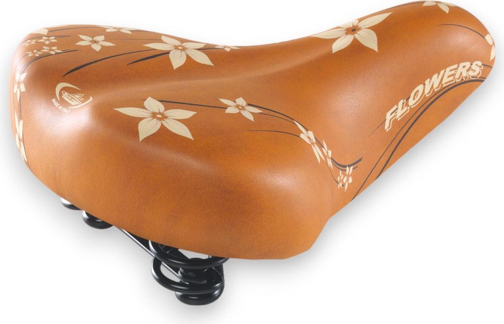 Selle Monte Grappa Sattel Braun mit creme-farbenem Produktbild 1