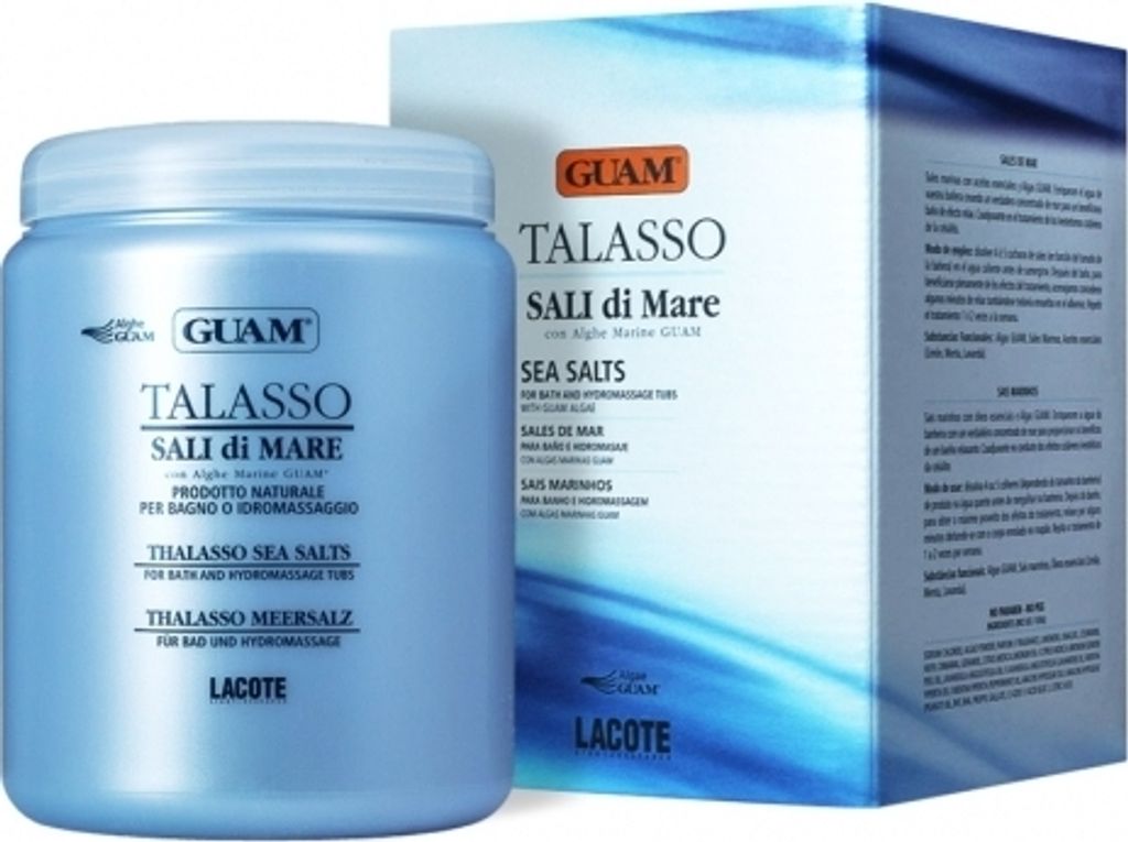 GUAM Thalasso Algensalzbad 1kg zur wohltuenden Entspannung Produktbild 