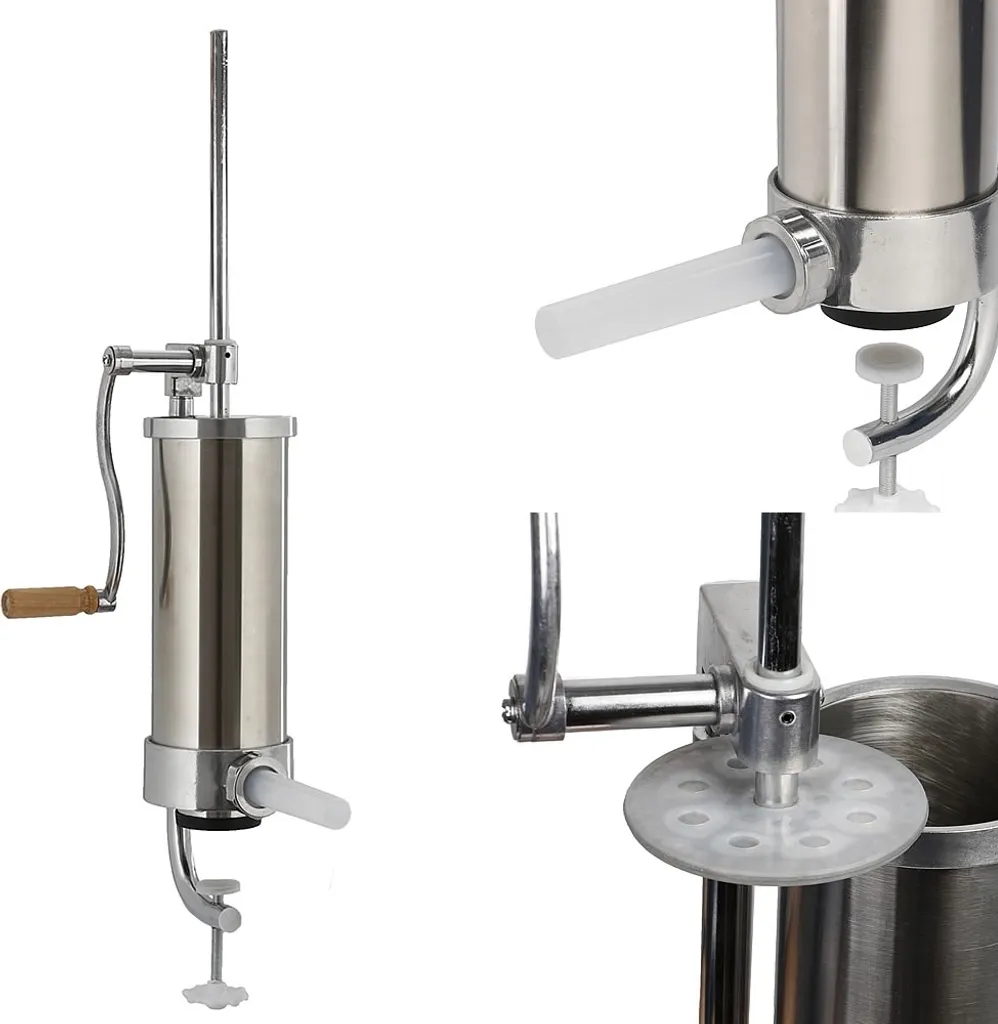 Sausage Filler 3.5L Inox Verticale - Design e Qualità per Foodies