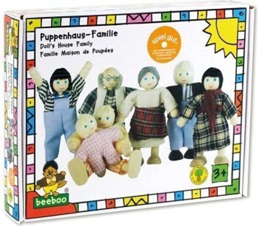 BEEBOO Puppenhaus-Familie (0000056) Produktbild 