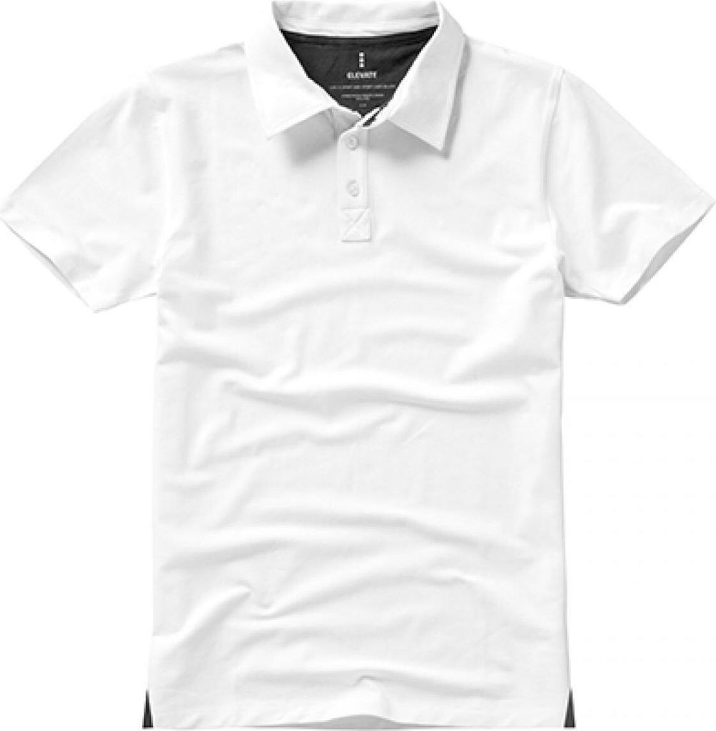 Elevate 38084 | Herren Markham Polo / Standard 100 - Farbe: White/Anthracite (Solid) - Größe: 3XL