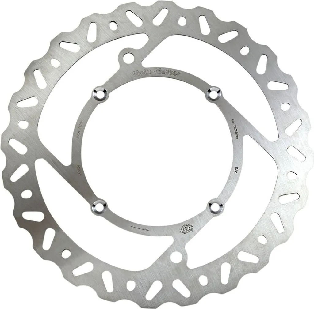 Disque de Frein Arrière Moto-Master Nitro pour Husqvarna et SWM Argent