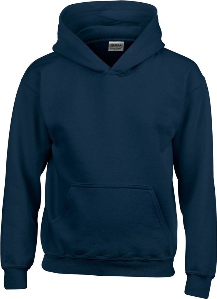 Gildan Kinder Sweatshirt mit Kapuze BC469 (L) (Marineblau)