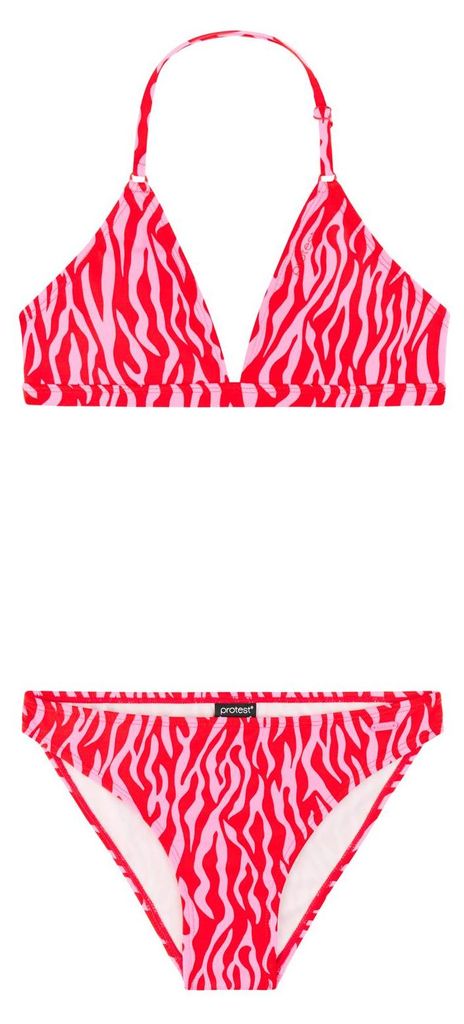 Protest PRTFabu JR Triangle bikini rot 176