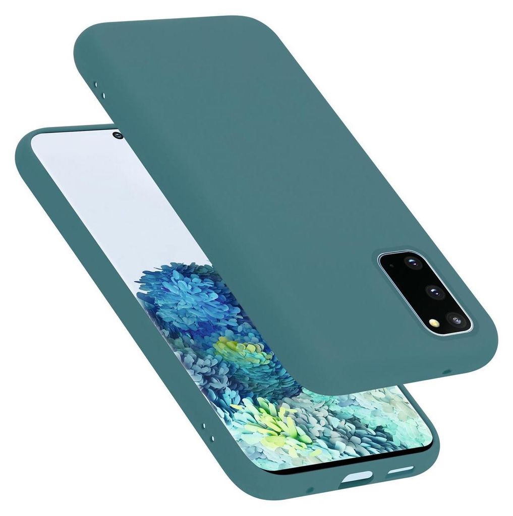 Cadorabo Schutzhülle für Samsung Galaxy S20 Hülle in Grün Produktbild 