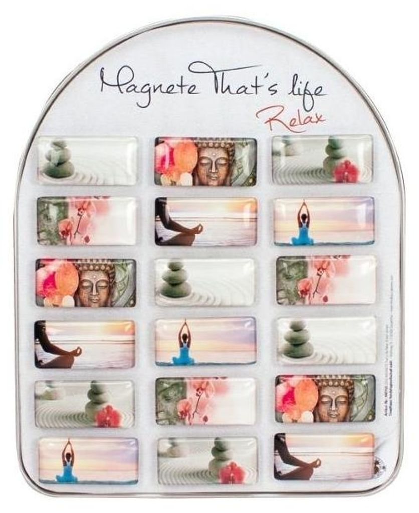 1 magnete That's Life Relax COOLMAGNETS circa 5,7 x 1 x Immagine del prodotto 