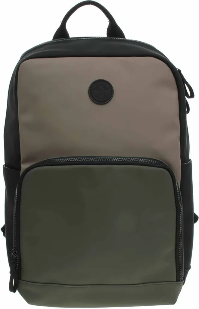Sac à dos informatique Rieker H1655-90 vert pour portable et bureau