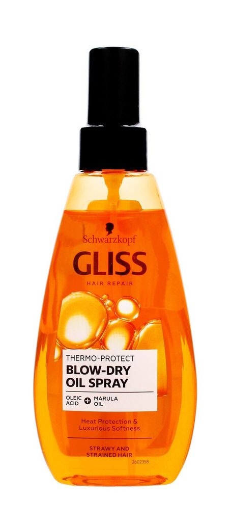 Schwarzkopf Gliss Blow-Dry Oil Spray - Termo ochranný Obrázok produktu 