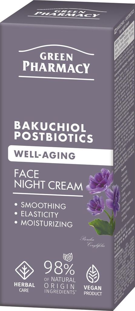 GREEN PHARMACY Bakuchiol + Postbiotics Anti-Aging Nachtcreme 50 ml