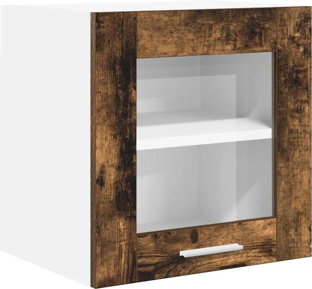 Mobiletto Sospeso SYFAX 40x40 Rovere Fumé - Legno Multistrato