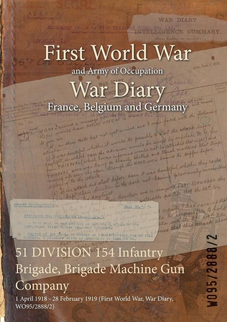 51 DIVISION 154 Infantry Brigade, Brigade Machine Gun Company
