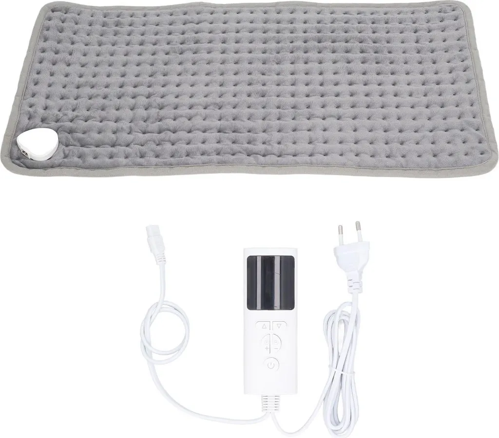 Surmatelas chauffant électrique 220V avec thermostat réglable 9 niveaux