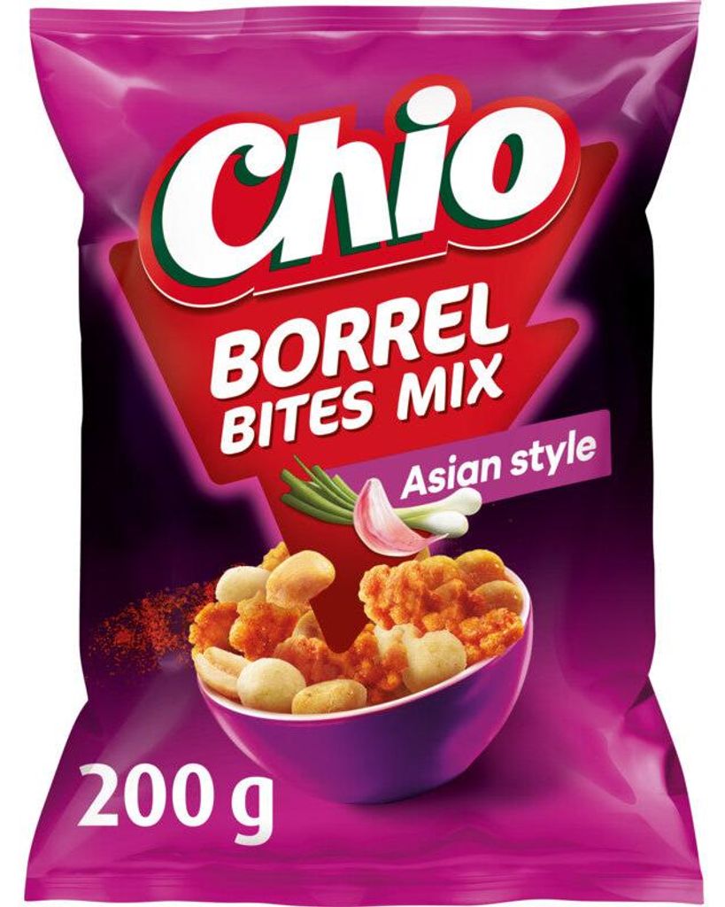 Chio Borrelbites Mix Asian 200g – Knusprige, würzige Produktbild 