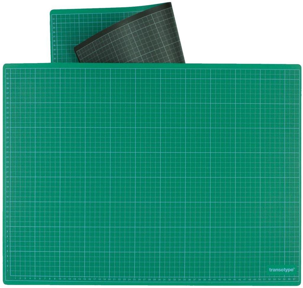 Transotype Schneidematte 10-/50mm Einteilun 90x60cm - PVC - Produktbild 