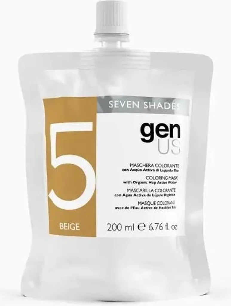 Masque coloré GenUs : réparez les cheveux abîmés et délavés