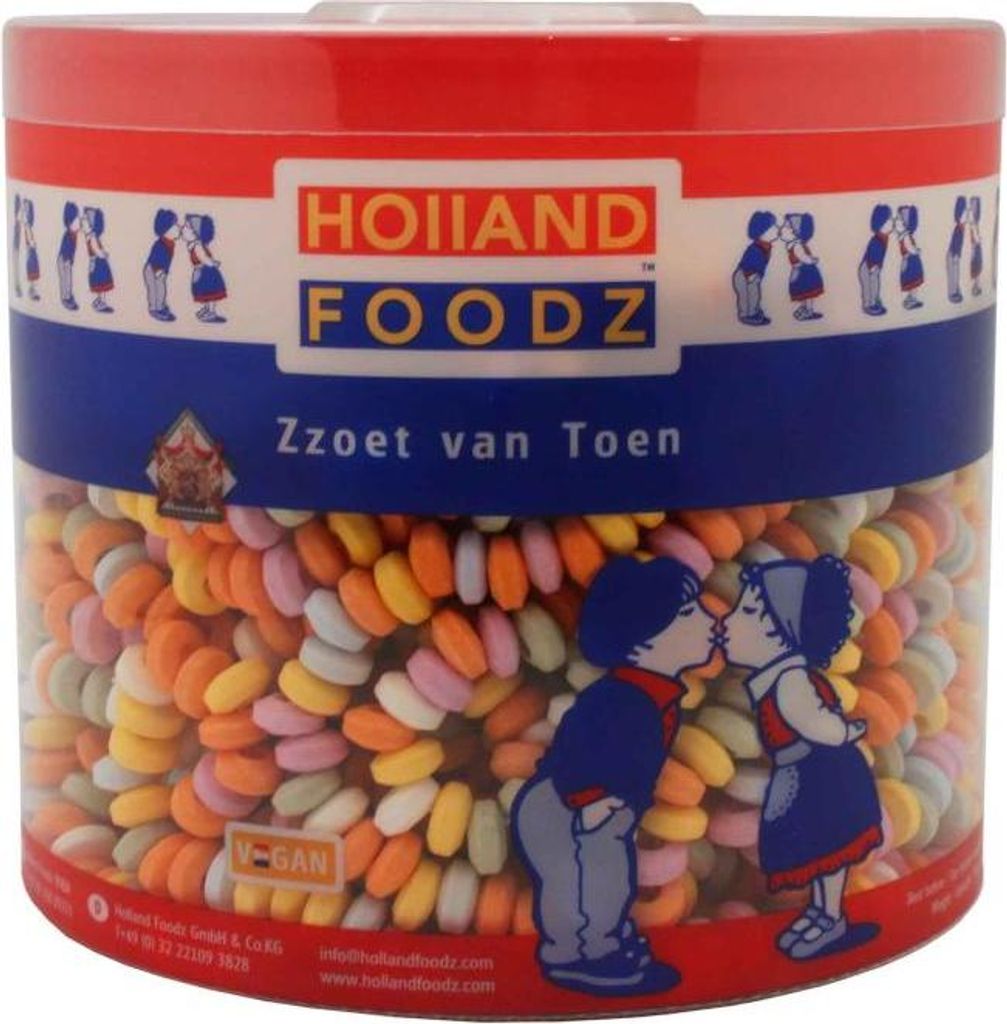 Holland Foodz Candy Ketten aus Traubenzucker Produktbild 