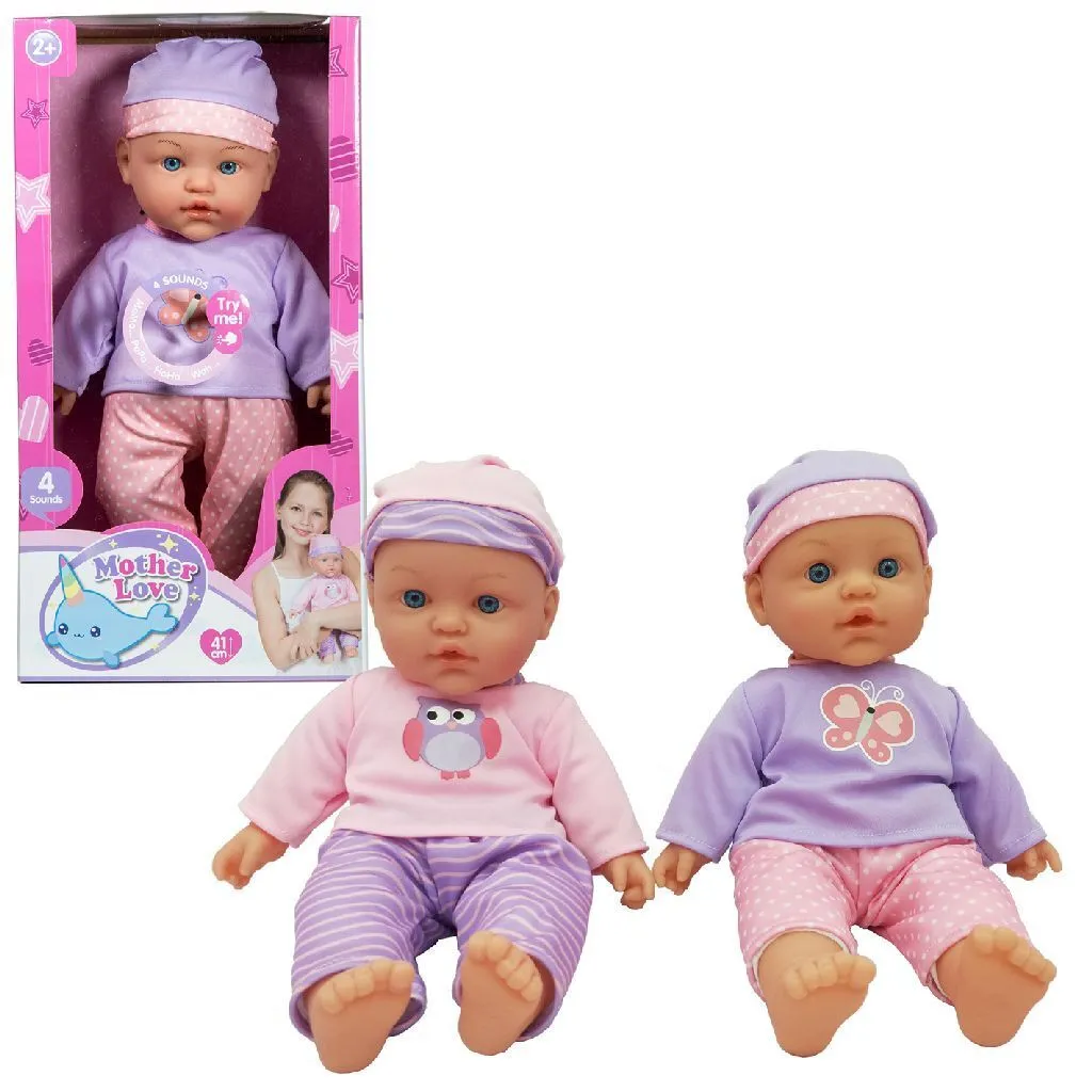 Bébé jouet interactif Basic Mother Love 41 cm : fini l'ennui !