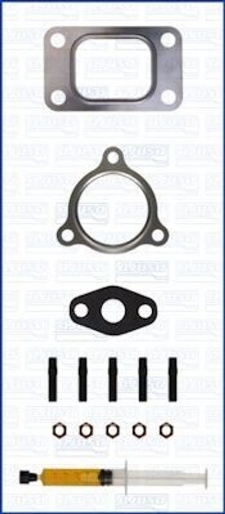AJUSA JTC11011 Montagesatz Turbolader passend für PEUGEOT J5 Pritsche/Fahrgestell (280L) J5 Pritsche/Fahrgestell (290L) J5 Kasten (280L) J5 Bus (2...
