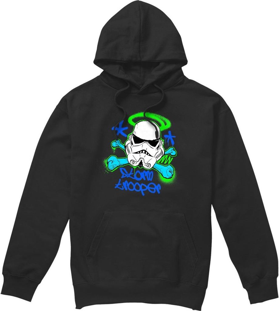 Star Wars - Kapuzenpullover für Herren TV4625 (M) (Schwarz)