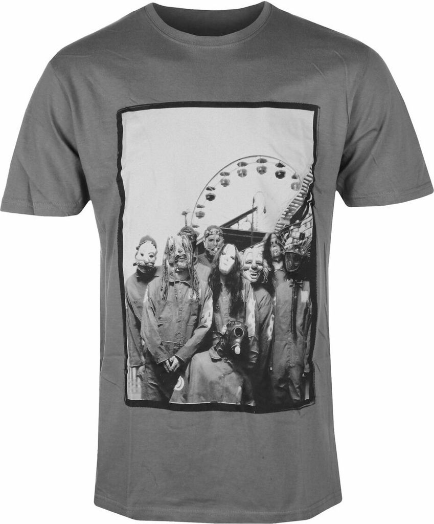 Slipknot - "Amusement Park" T-Shirt für Herren/Damen Uni RO1621 (XXL) (Anthrazit)