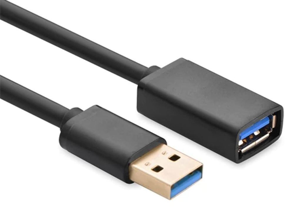 Ugreen USB A to USB A Cable – 0.5 m – Black Produktbild 