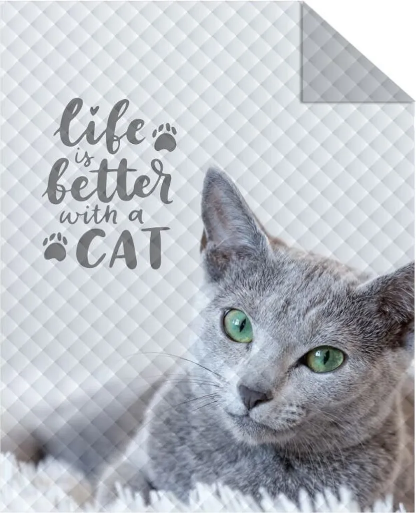 Copriletto Moderno Cat 090 170x210cm - Stile Giovane per Cameretta