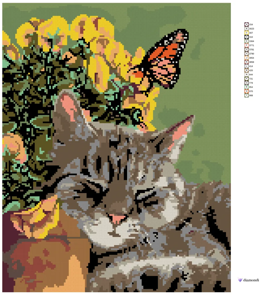 Diamond Painting Kit 5D Farfalla colorata,Pittura Diamante Kit complet Bambini Adulti Fai Da Te Strass Ricamo Punto Croce Diamond Arts Craft per la Decorazione Della Parete di Casa Round Drill,30x50cm