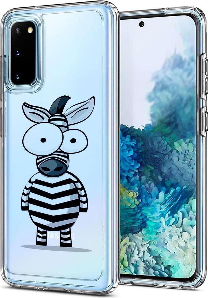 Conie Aufdruck Silikon Schutzhülle für Samsung Galaxy S20 Tasche Case Bild Cover Bumper TPU Hülle als Motiv 04