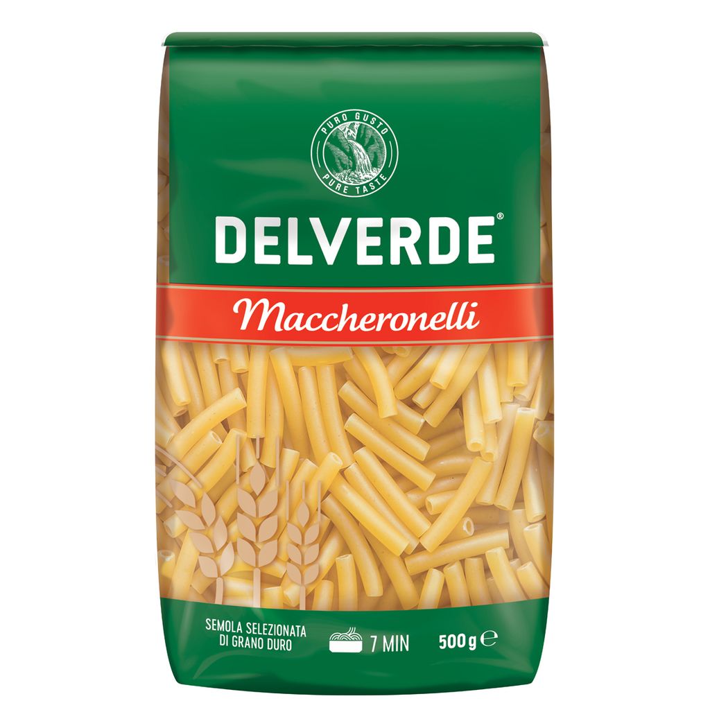 Delverde Maccheronelli mały makaron z semoliny z pszenicy Zdjęcie produktu 