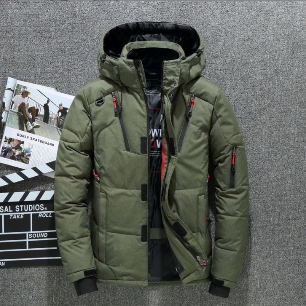 Herbst und Winter neue Herren jacke Mode lang ärmel ige Produktbild 3