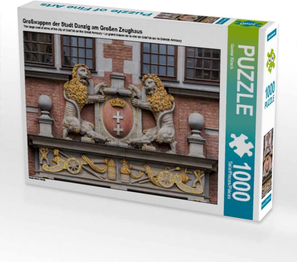 Calvendo Großwappen der Stadt Danzig am Großen Zeughaus Produktbild 