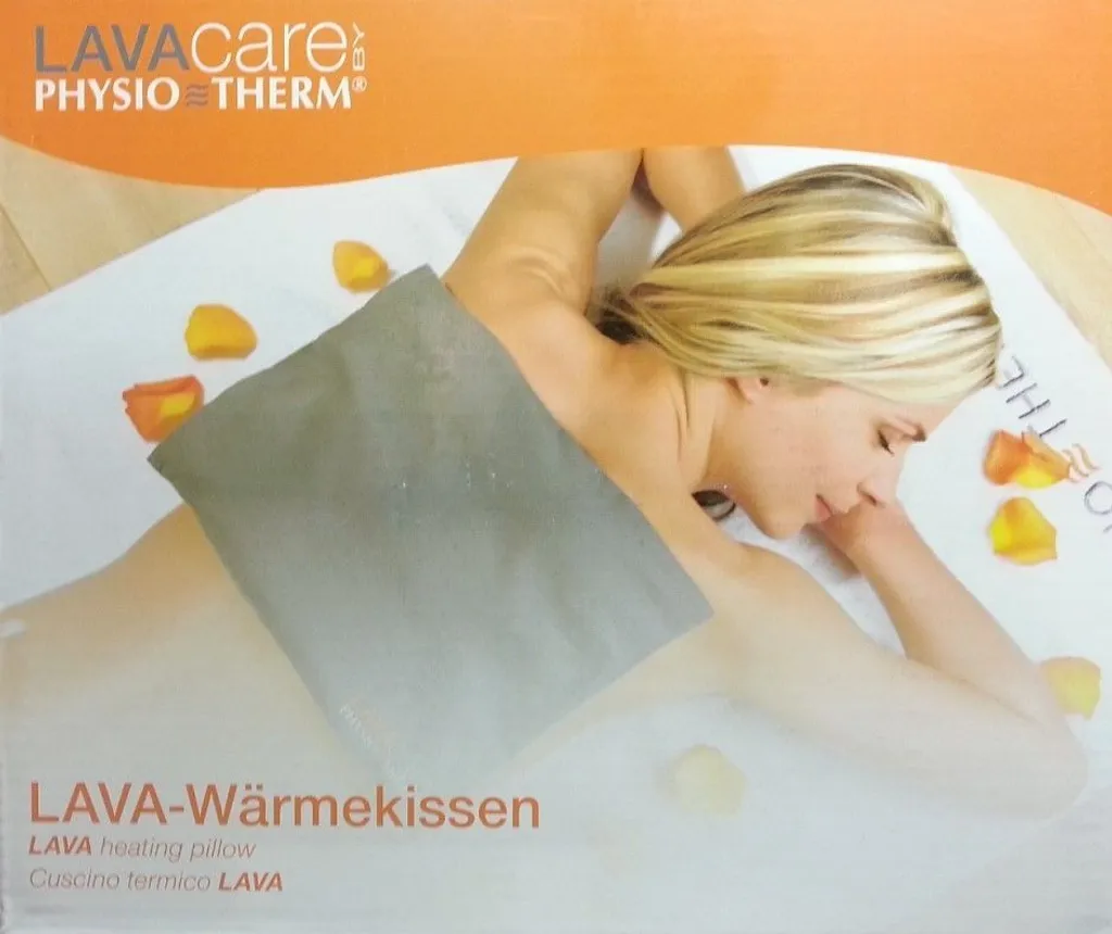 Coussin chauffant cervical PHYSIO THERM LAVA - Relaxant micro-ondable