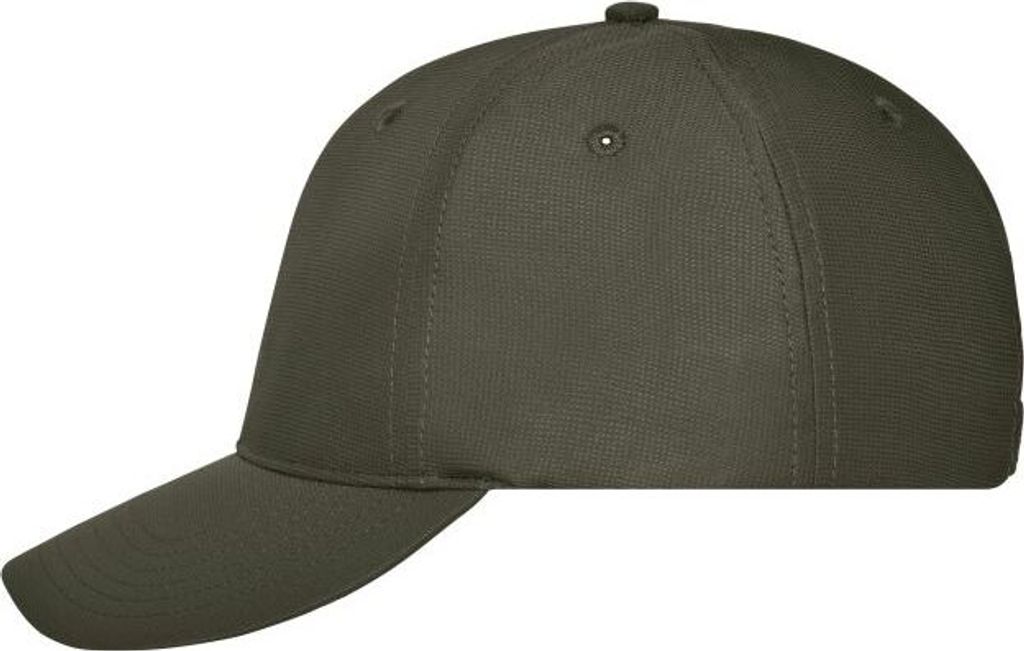 6 Panel Sun-Protection Cap olive, Gr. one size