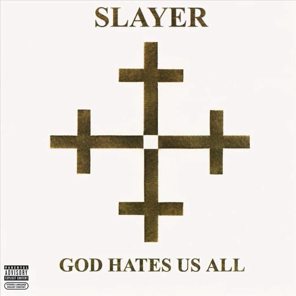 Slayer God Hates Us All Disque Vinyle LP Album de Metal Thrash Original