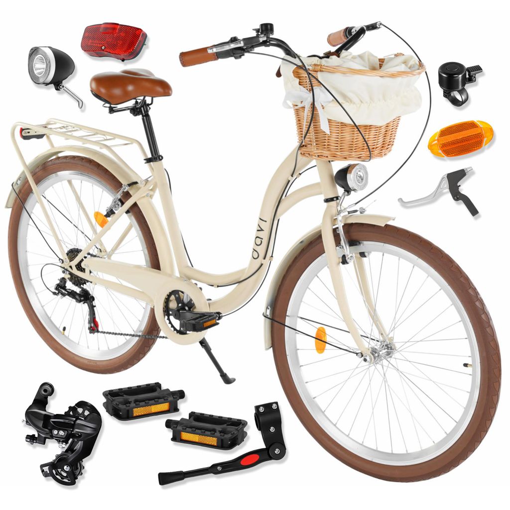 Damenfahrrad Davi Emma 26", 7 Gänge, 155-180 cm, Produktbild 